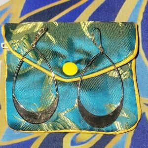 Vera Wang Gold Teardrop Dangle Earrings